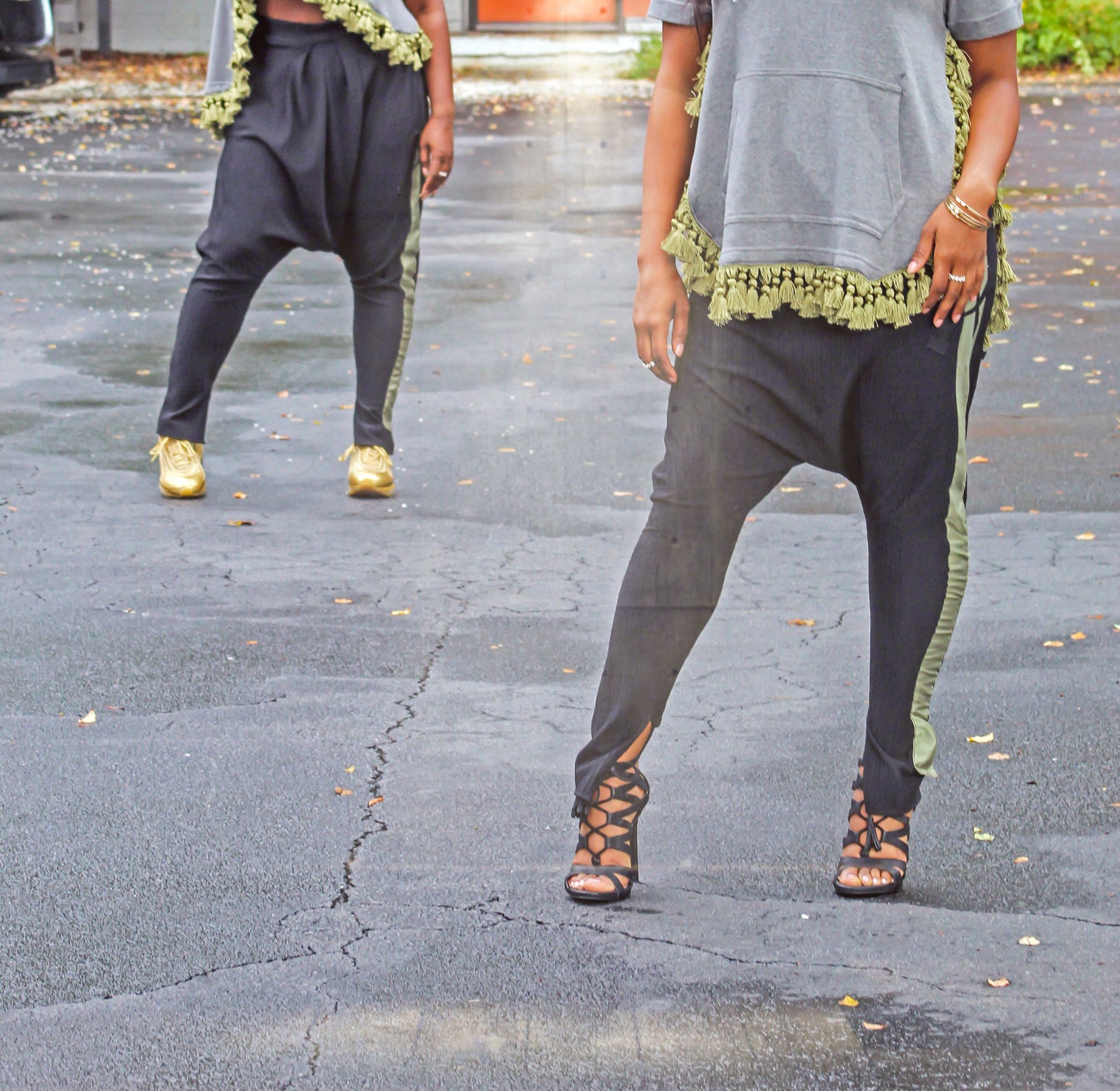 Slouchy Pants- Black